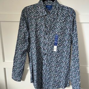 Men’s Apt.9 floral long sleeve shirt